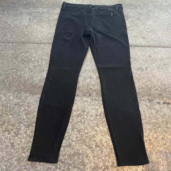 Joe's Jeans Skinny Ankle Denim Jeans Womens 30 USA Black Stretch - Picture 8 of 16